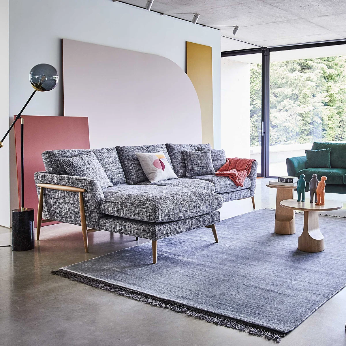 Ercol Forli Left Hand Facing Corner Chaise Sofa – image 4