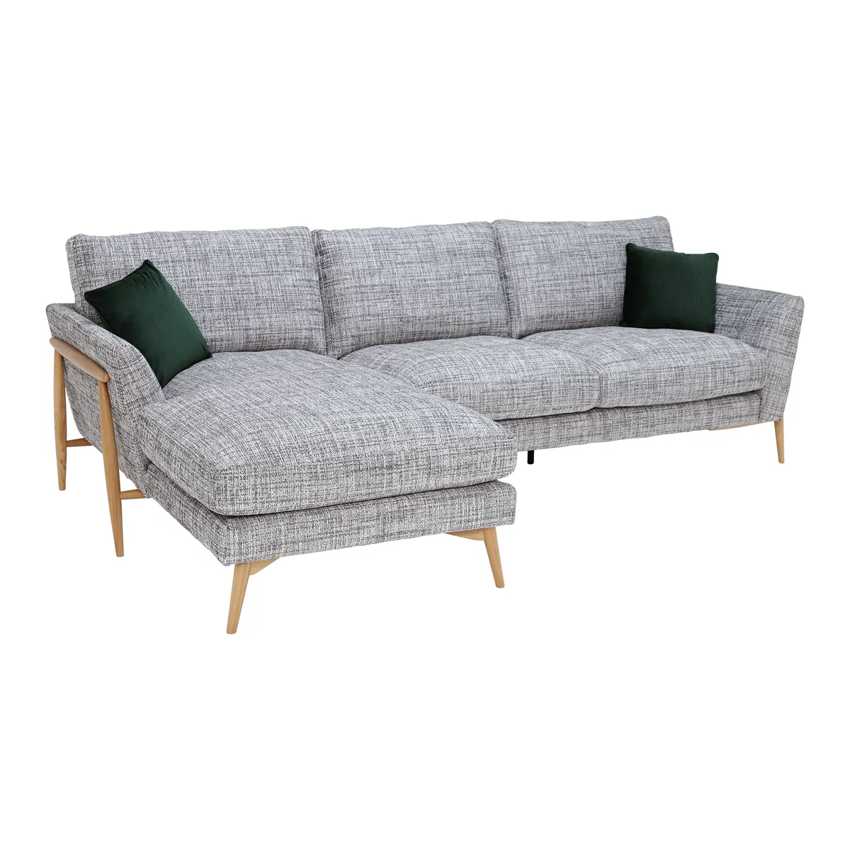 Ercol Forli Left Hand Facing Corner Chaise Sofa – image 1