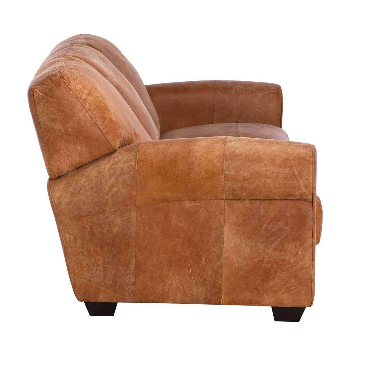 New Houston Leather 3 Seater Sofa – image 4