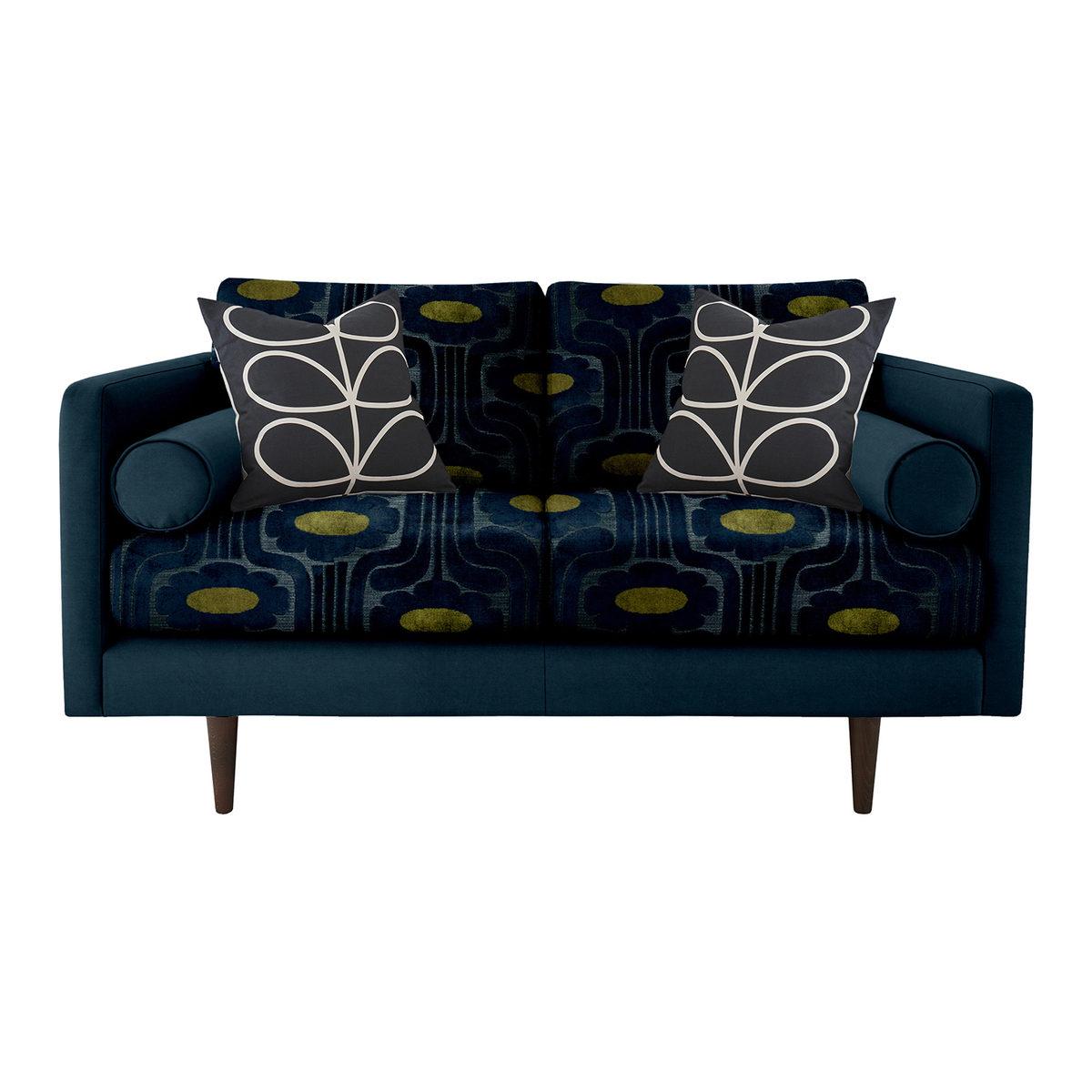 Orla Kiely Mimosa Small Sofa, Patterned Velvet