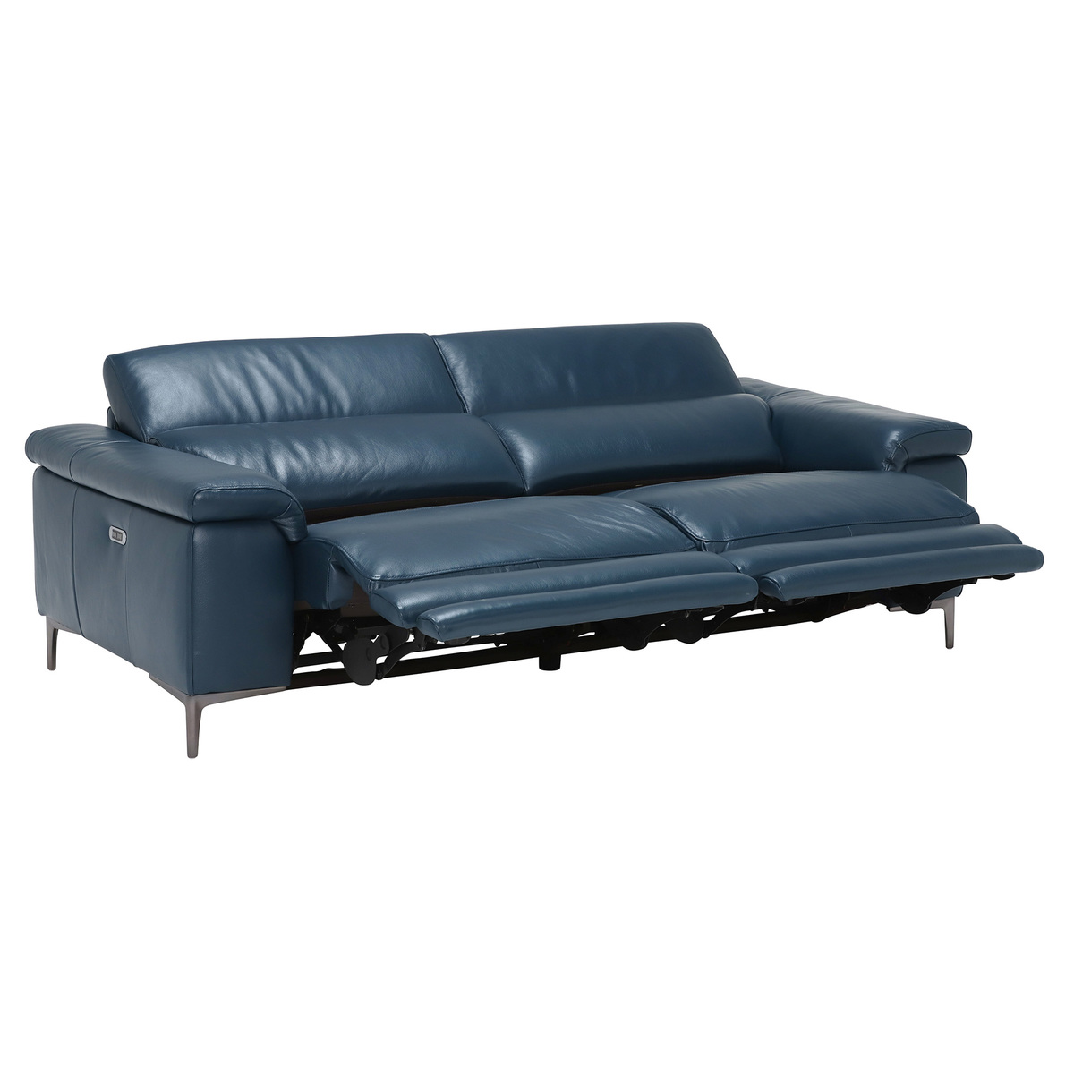 Paolo Leather 3.5 Seater Recliner Sofa – image 10
