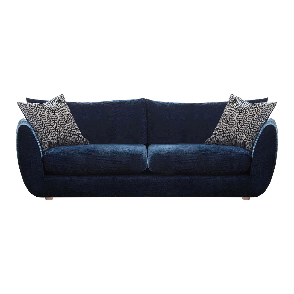 Big Blue Large Sofa – image 1