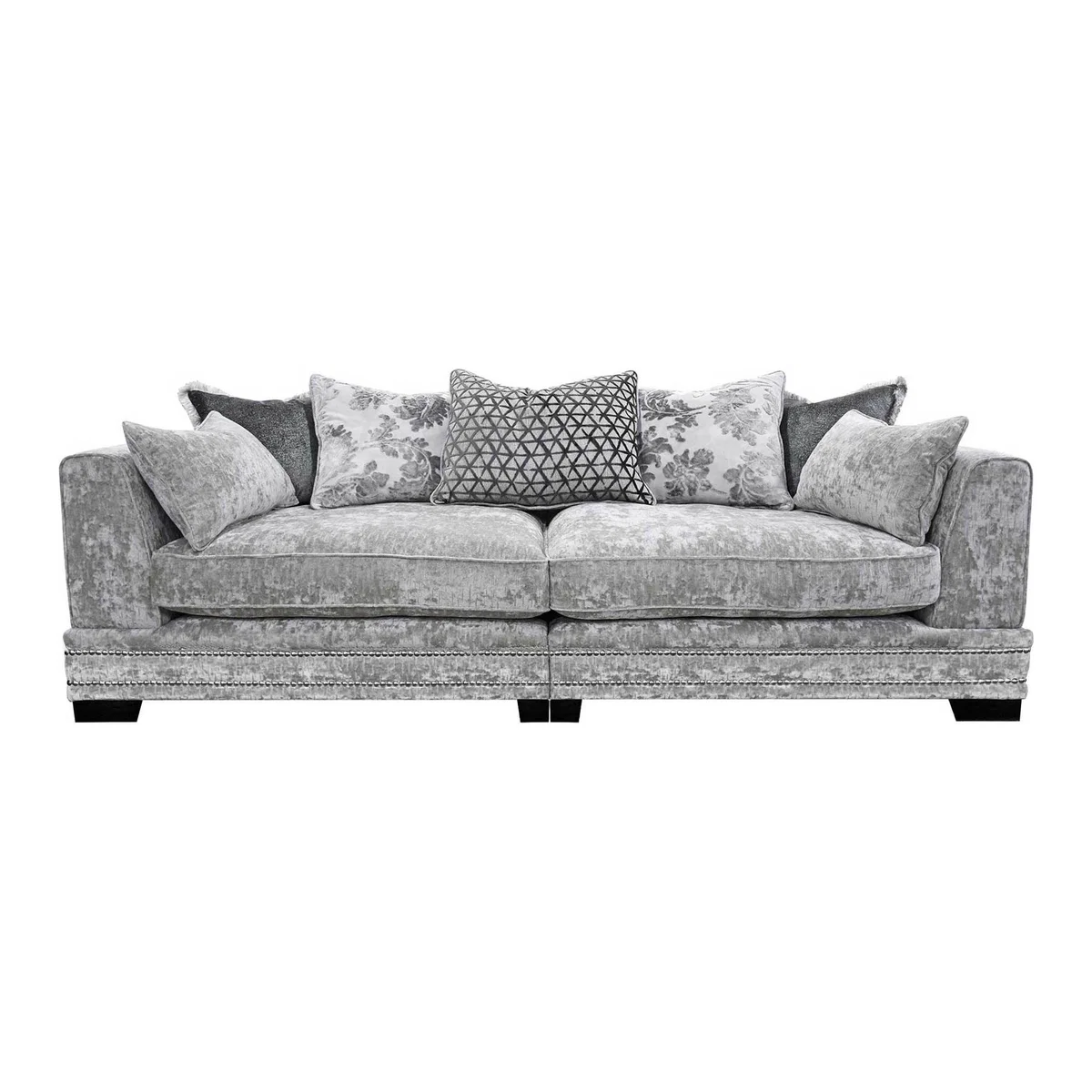 Eloise 4 Seater Pillow Back Split Frame Sofa