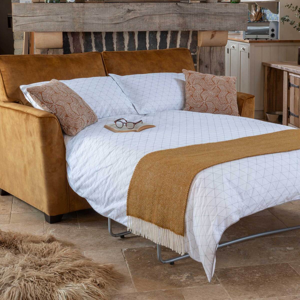 Ballingdon 3 Seater Sofa Bed – image 2