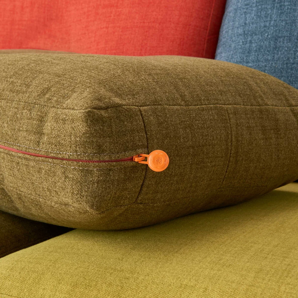 Orla Kiely Fern Large Sofa, Liffey Multi – image 5