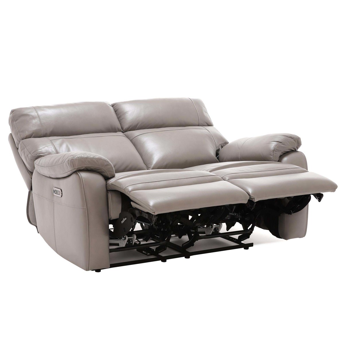 Wallis 2 Seater Recliner Sofa, M2077 Classic Grey – image 6
