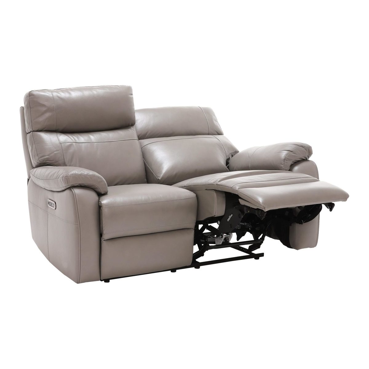 Wallis 2 Seater Recliner Sofa, M2077 Classic Grey – image 2