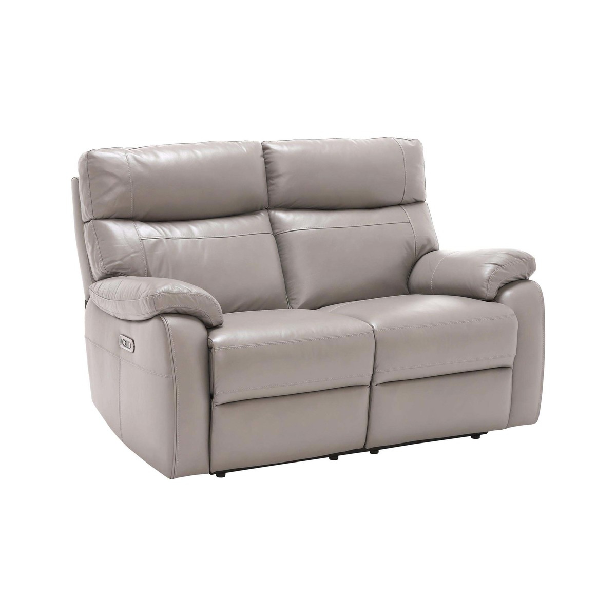 Wallis 2 Seater Recliner Sofa, M2077 Classic Grey – image 1
