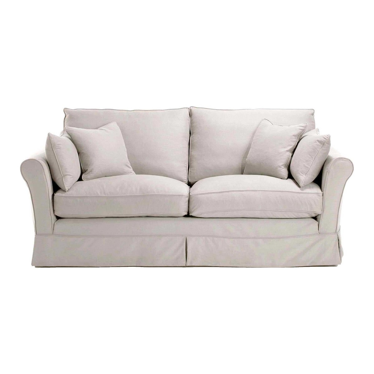 Berkeley Fabric Loose Covers Medium Sofa – image 1