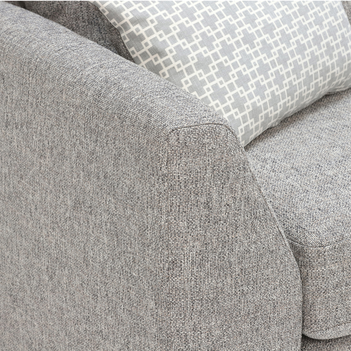 Stamford 2 Seater Fabric Sofa, Vegas Zinc – image 5