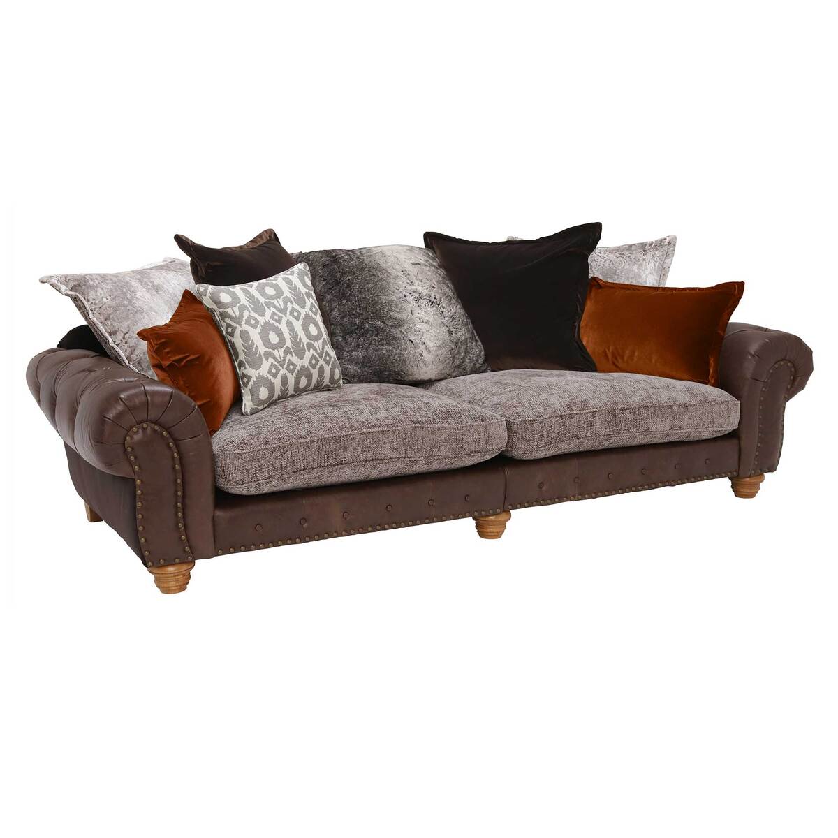 Melville Grand Split Frame Pillow Back Sofa – image 2