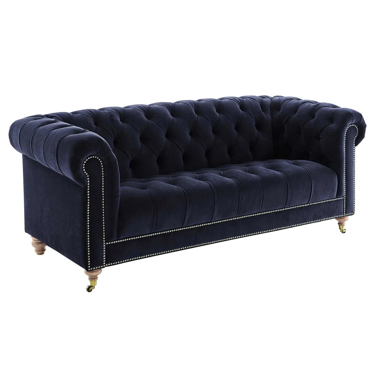 Ullswater Velvet 3 Seater Chesterfield Sofa – image 2