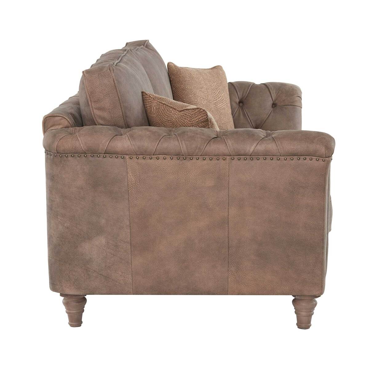 Darwin Large Leather Sofa – image 3