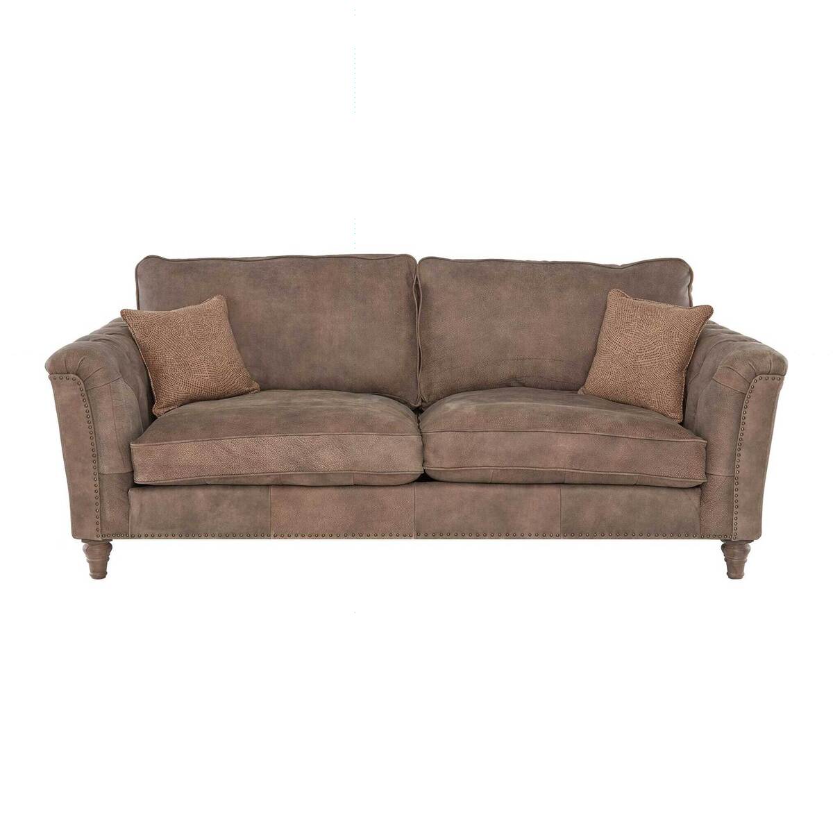 Darwin Large Leather Sofa – image 1