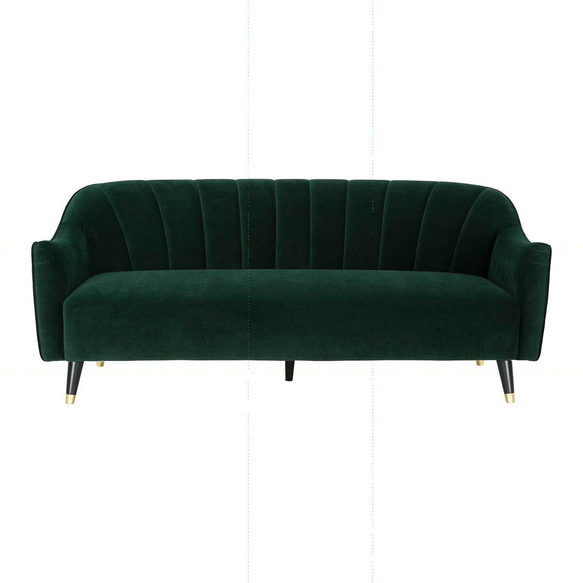 Lois 3 Seater Velvet Sofa – image 1