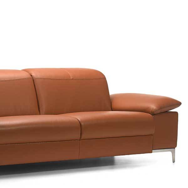 Auden Left Hand Facing Chaise Recliner Sofa, Montana Cognac – image 2