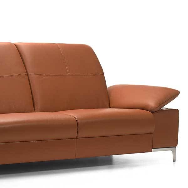 Auden Left Hand Facing Chaise Recliner Sofa, Montana Cognac – image 3