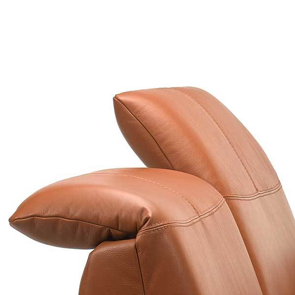 Auden Left Hand Facing Chaise Recliner Sofa, Montana Cognac – image 4