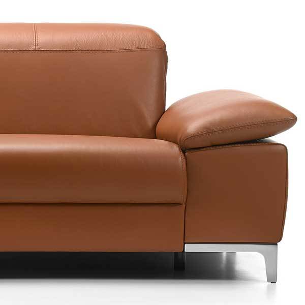 Auden Left Hand Facing Chaise Recliner Sofa, Montana Cognac – image 5
