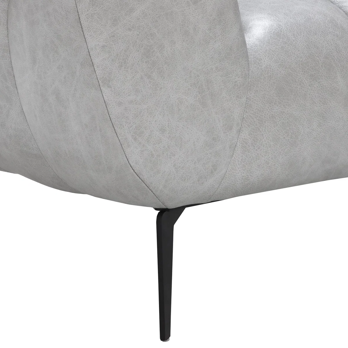 Azalea 3 Seater Leather Sofa – image 2