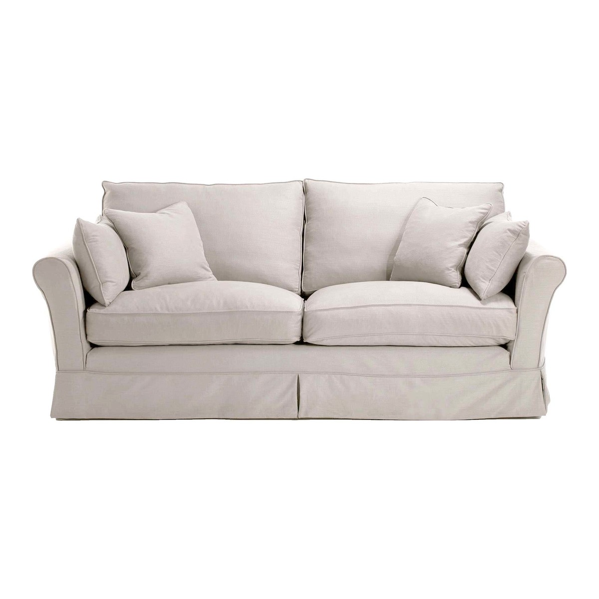 Berkeley Fabric Loose Covers Large Sofa – image 1