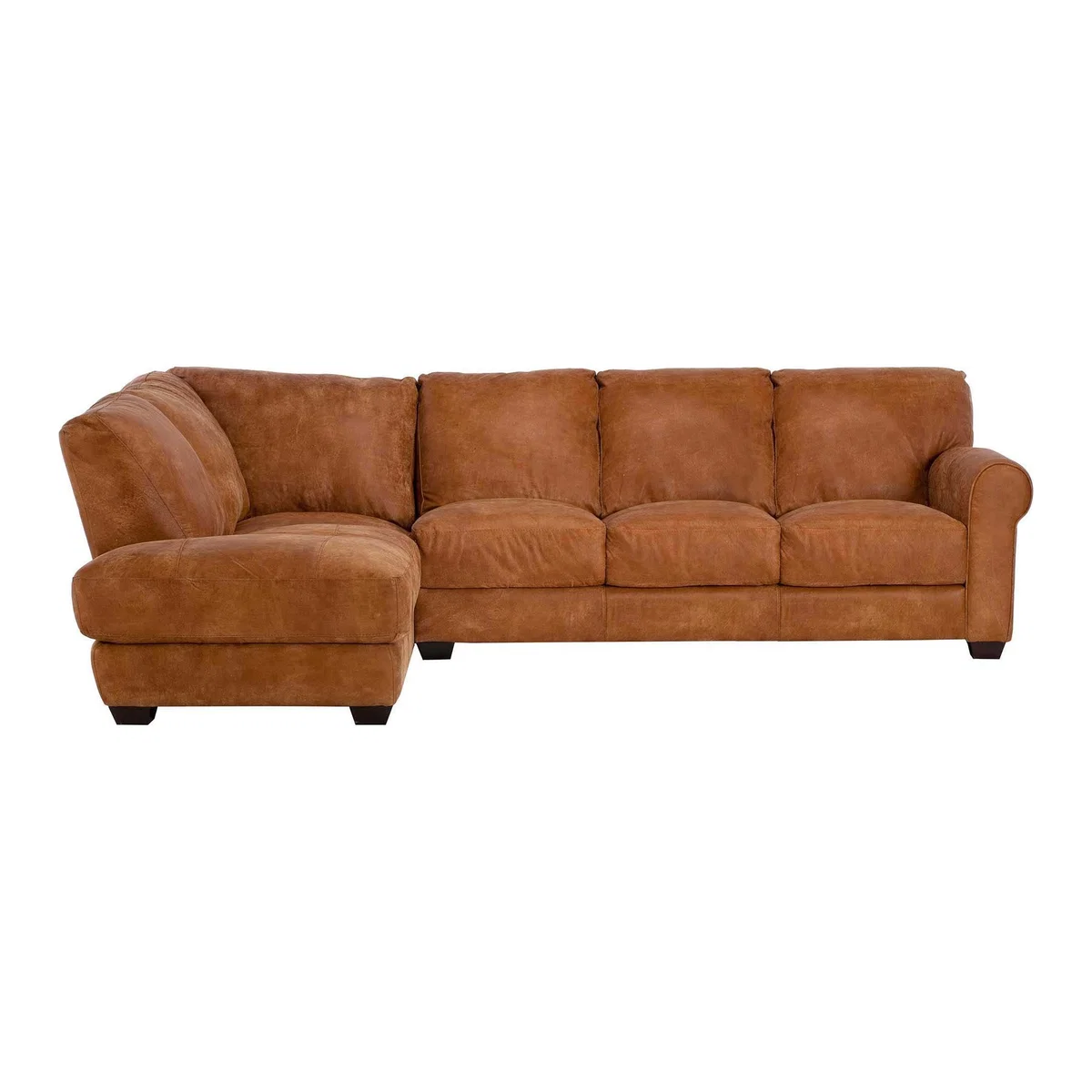 Houston Large Left Hand Facing Leather Corner Sofa – image 2
