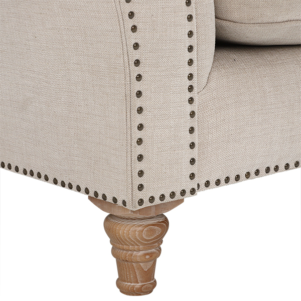 Craven Extra Large Sofa With Studs – image 5