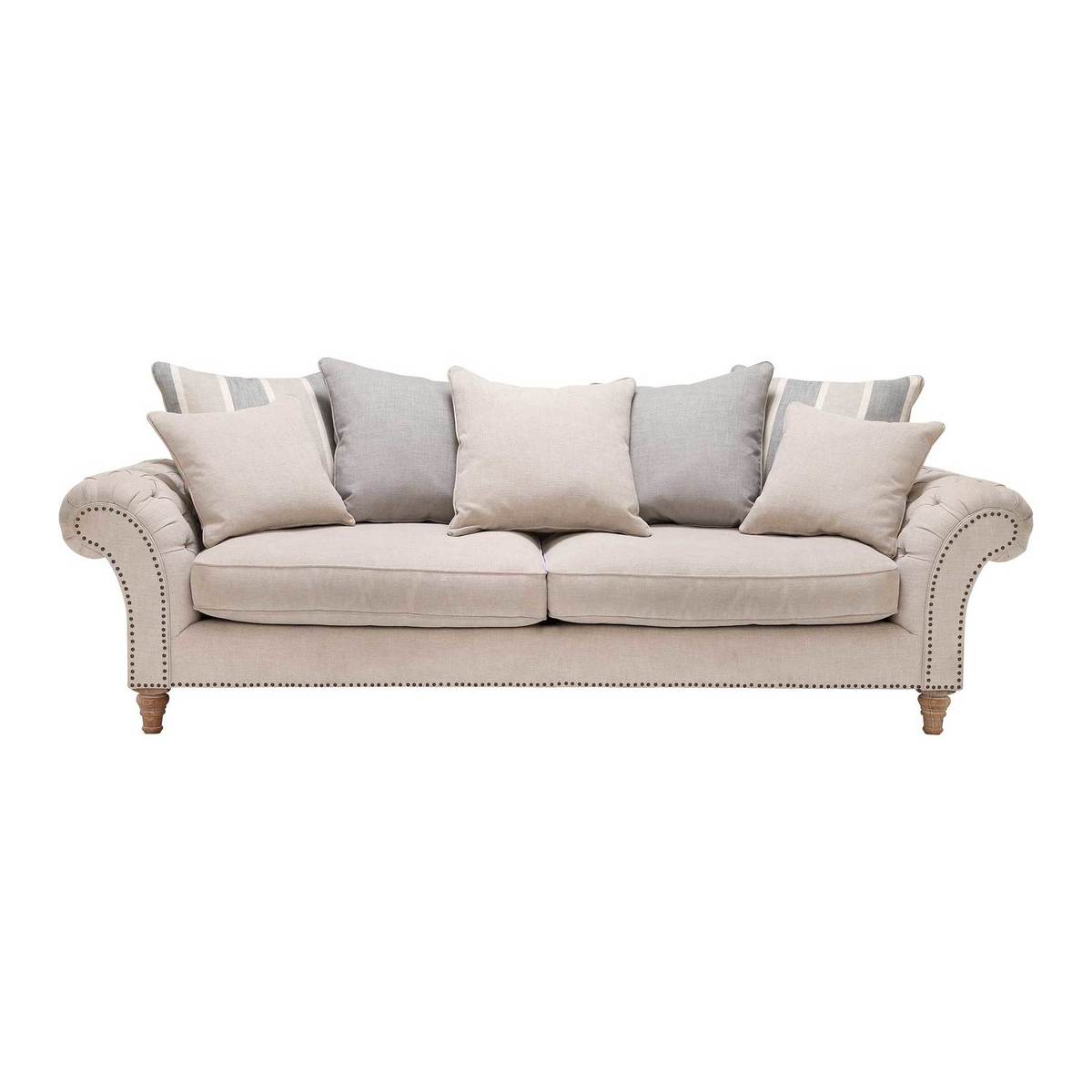 Craven Extra Large Sofa With Studs – image 2