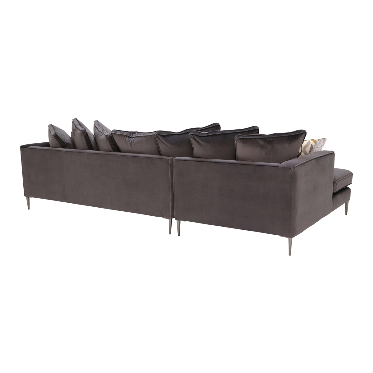 Conza Large Left Hand Facing Pillow Back Chaise Sofa – image 2