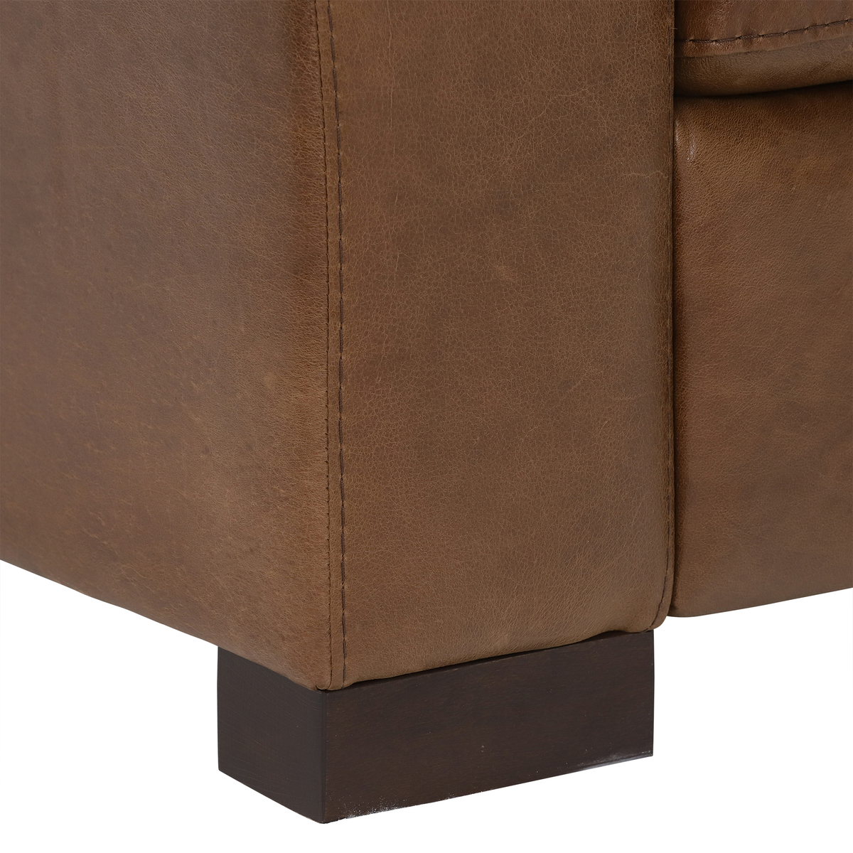 Giovanna Leather Square Corner Sofa – image 6