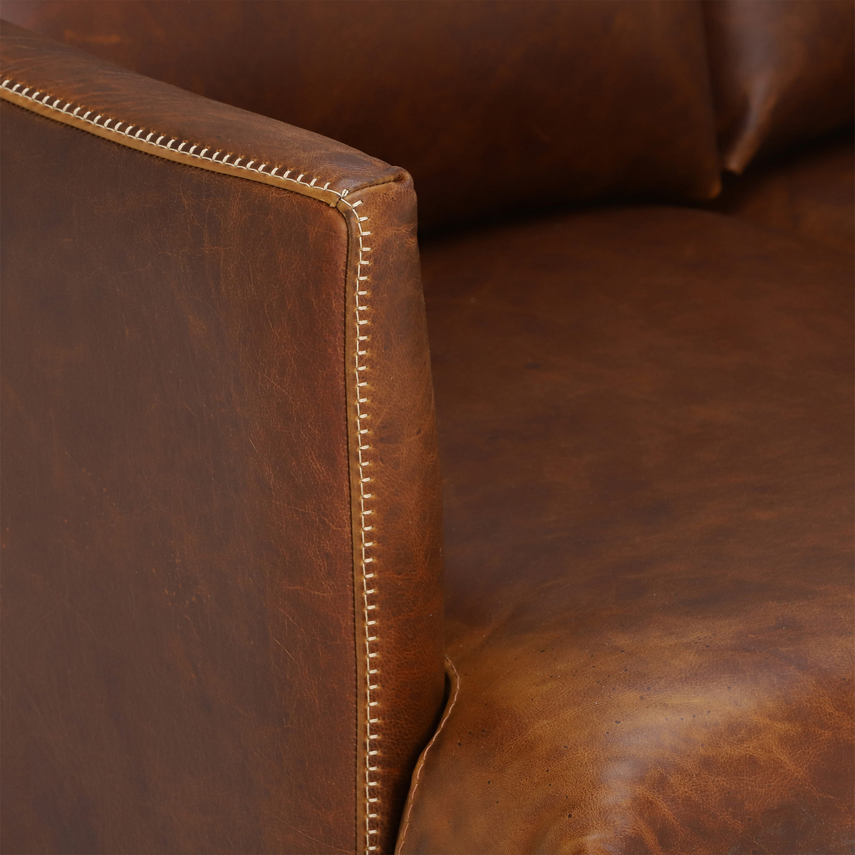New Acacia Leather Sofa – image 4