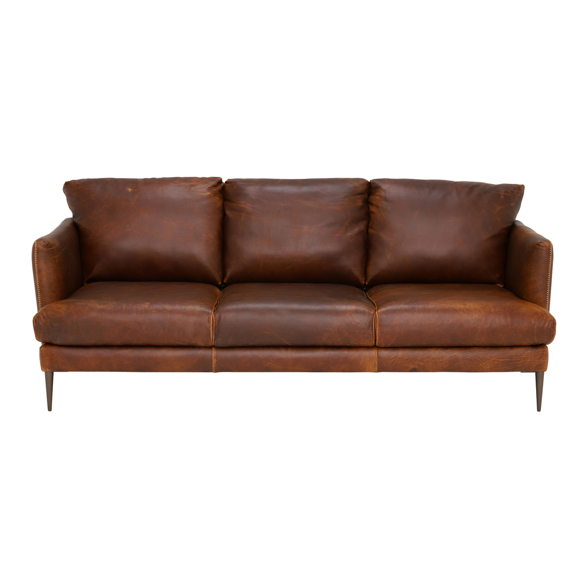New Acacia Leather Sofa – image 1