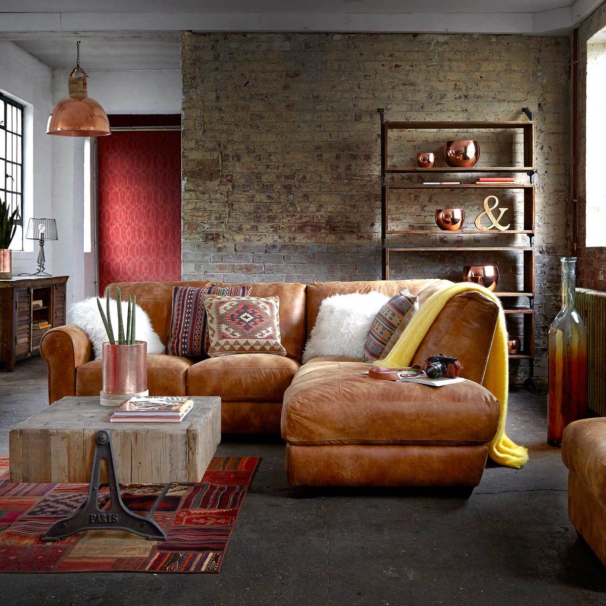 Houston Leather 2 Seater Sofa – image 3