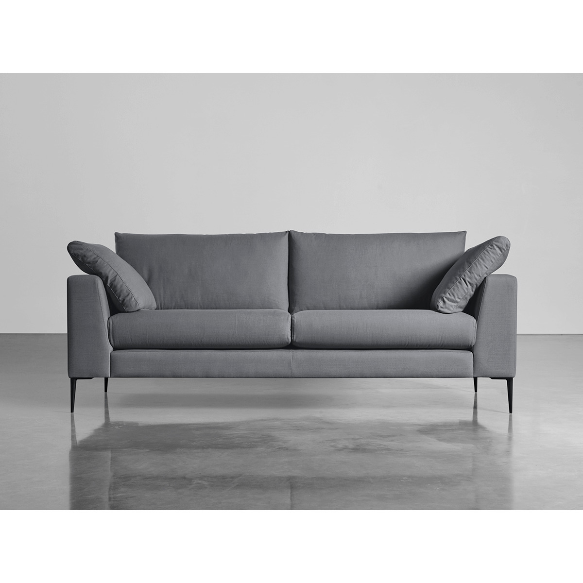 Milano Grand Sofa Flint Linen Cotton Blend – image 1