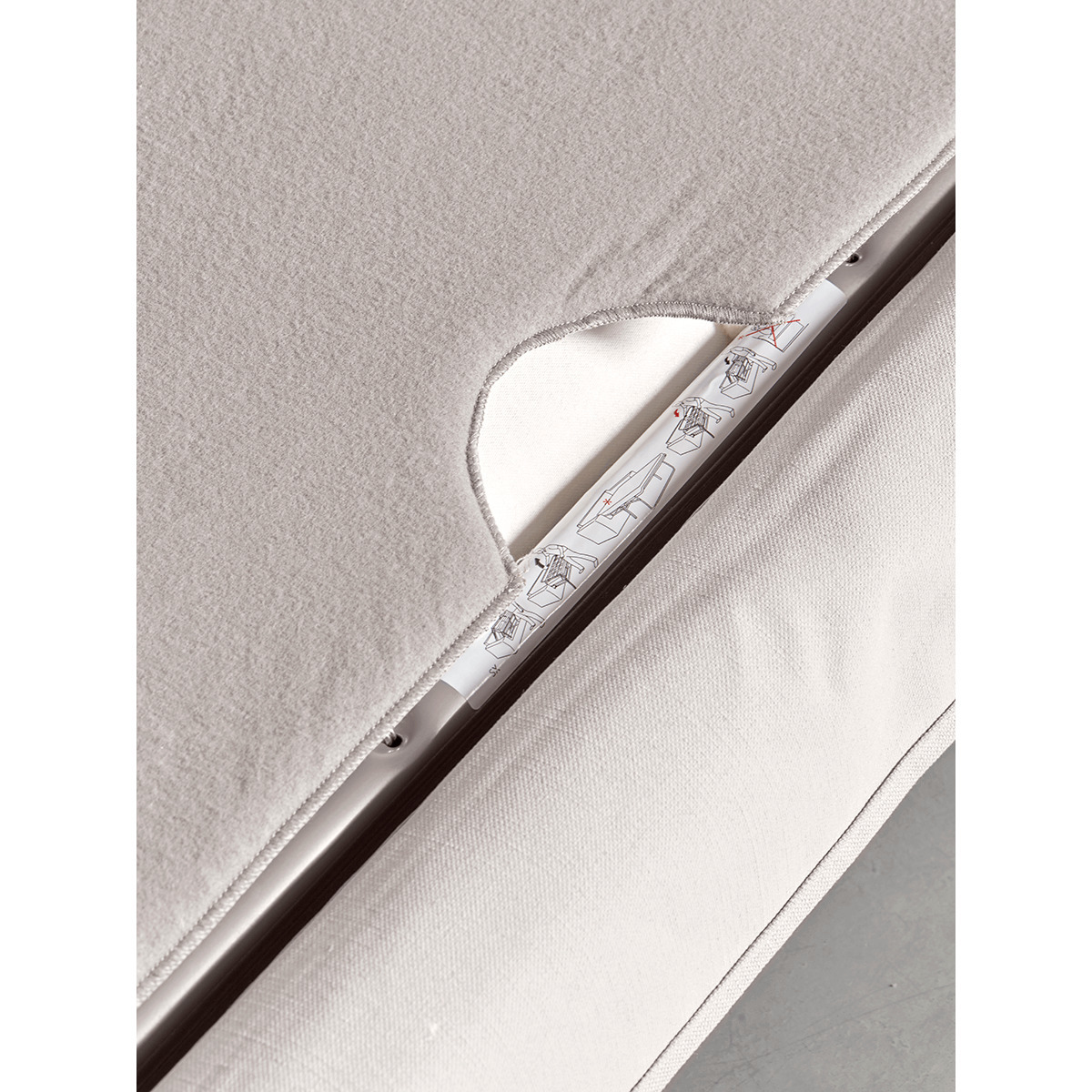 The Deco Sofa Bed - Ash Linen Cotton Blend – image 12