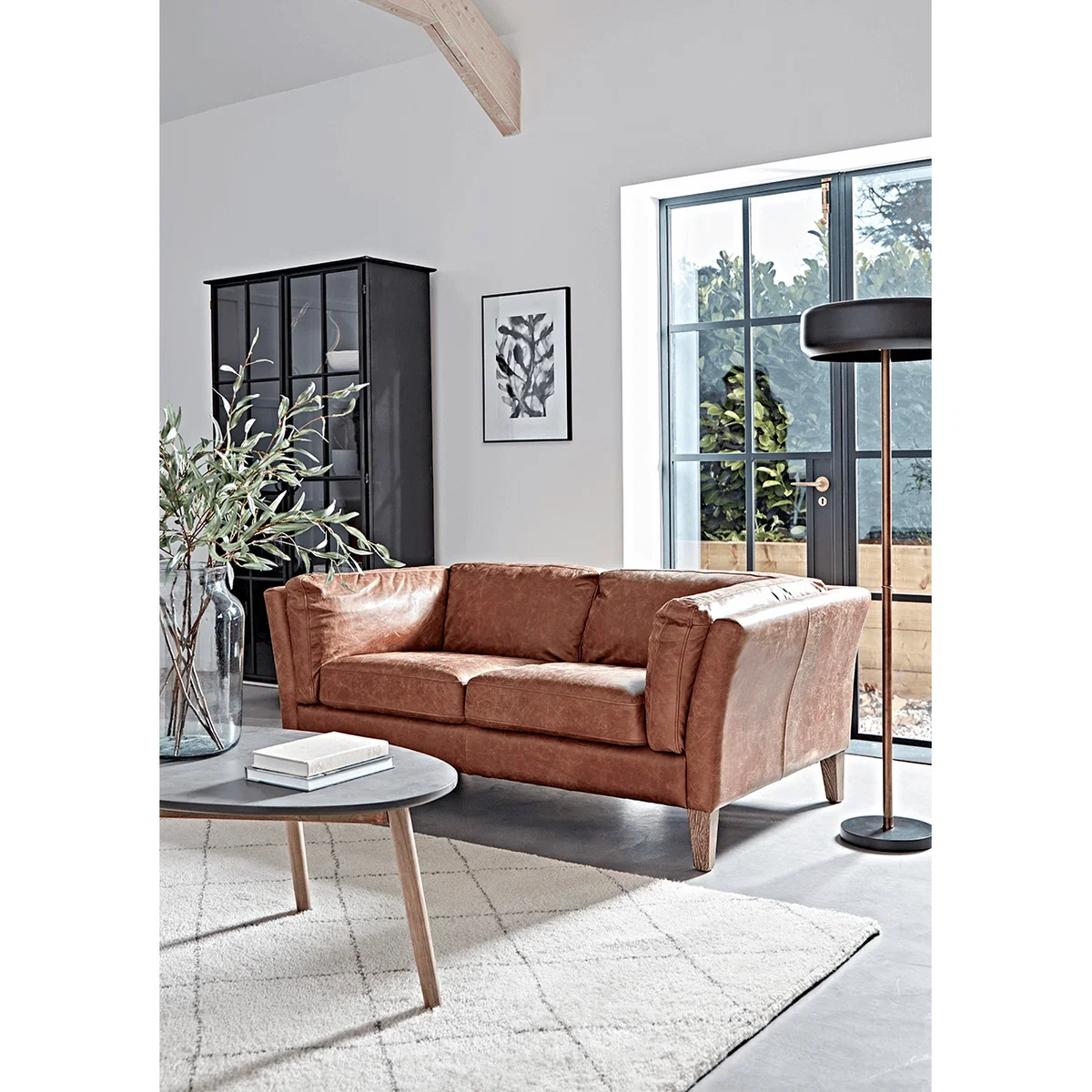 Tetbury Leather Sofa - Tan – image 2