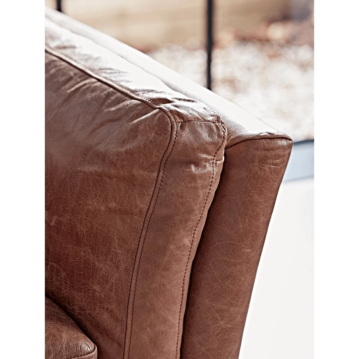 Tetbury Leather Sofa - Tan – image 3