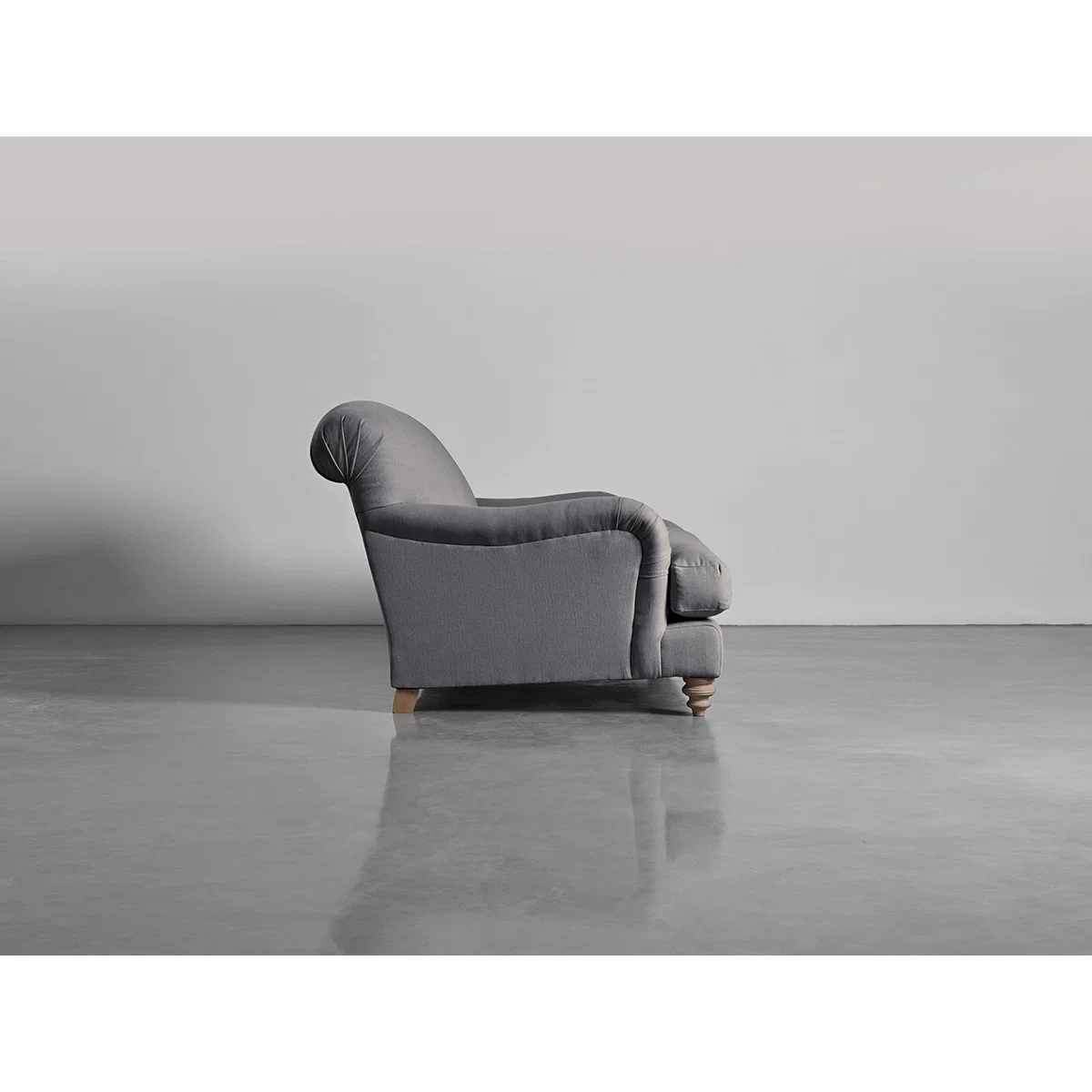 Cosy Midi Sofa Smoke Linen Cotton Blend – image 2