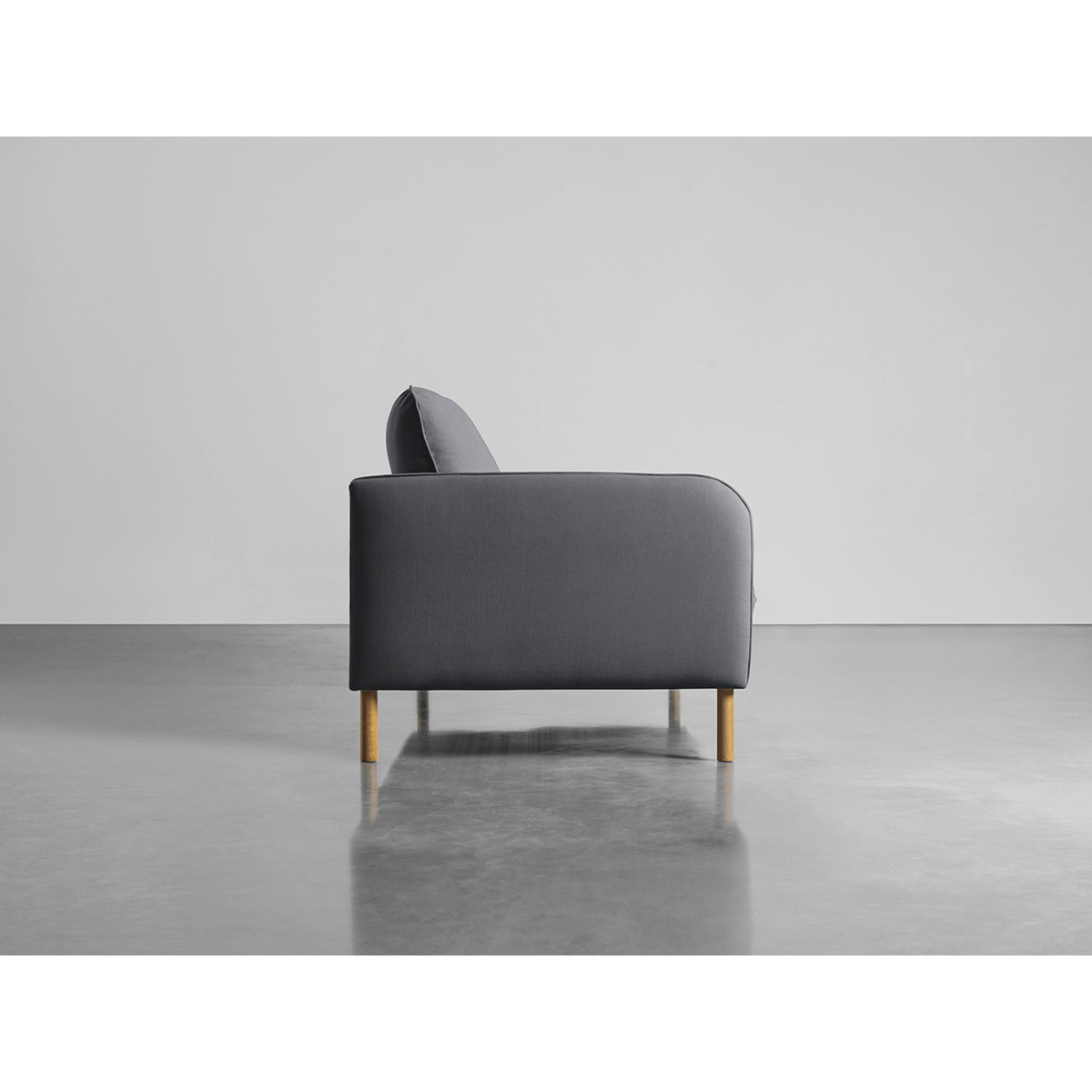 Scandi Midi Sofa Flint Linen Cotton Blend – image 2