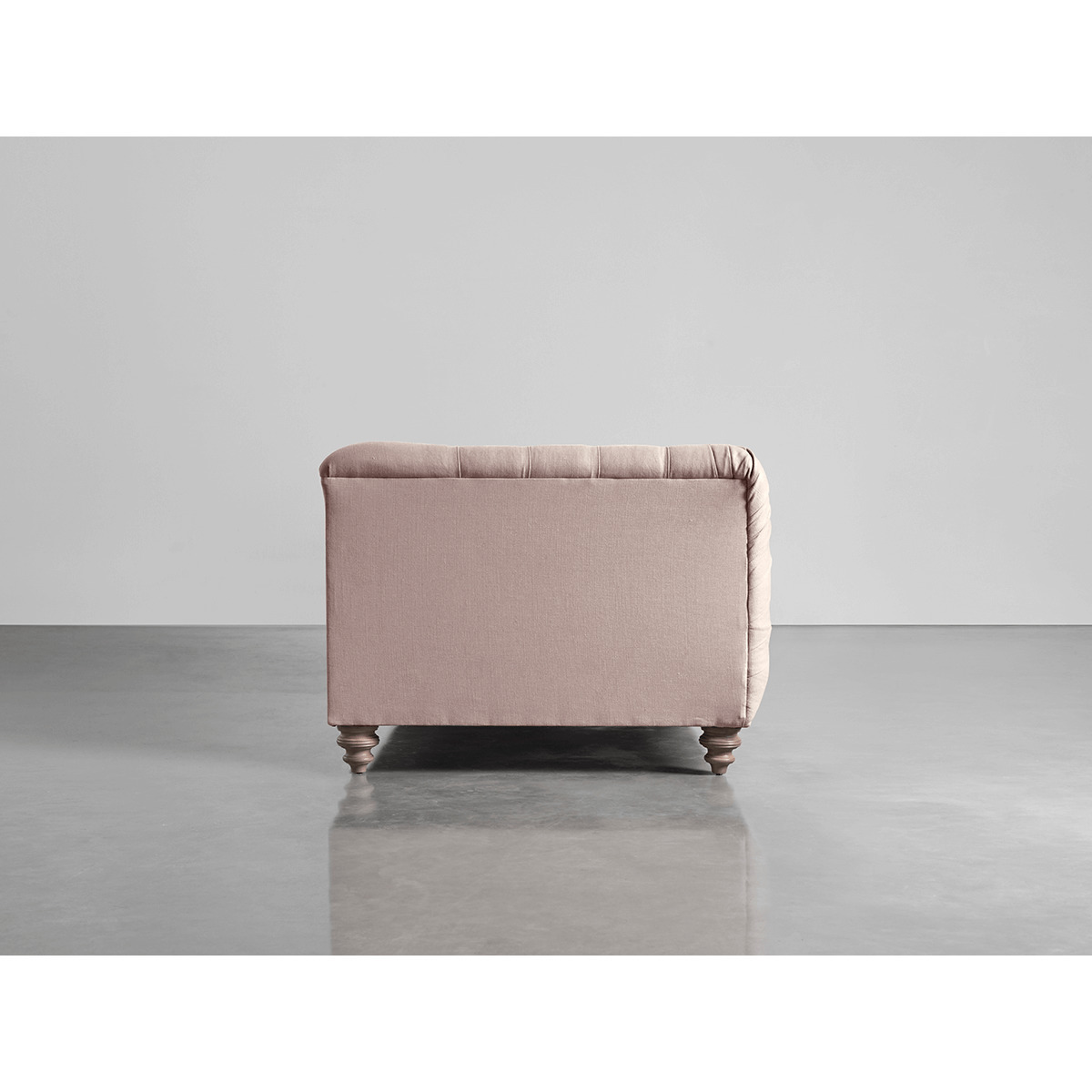 Buttoned Grand Sofa Mallow Linen Cotton Blend – image 2