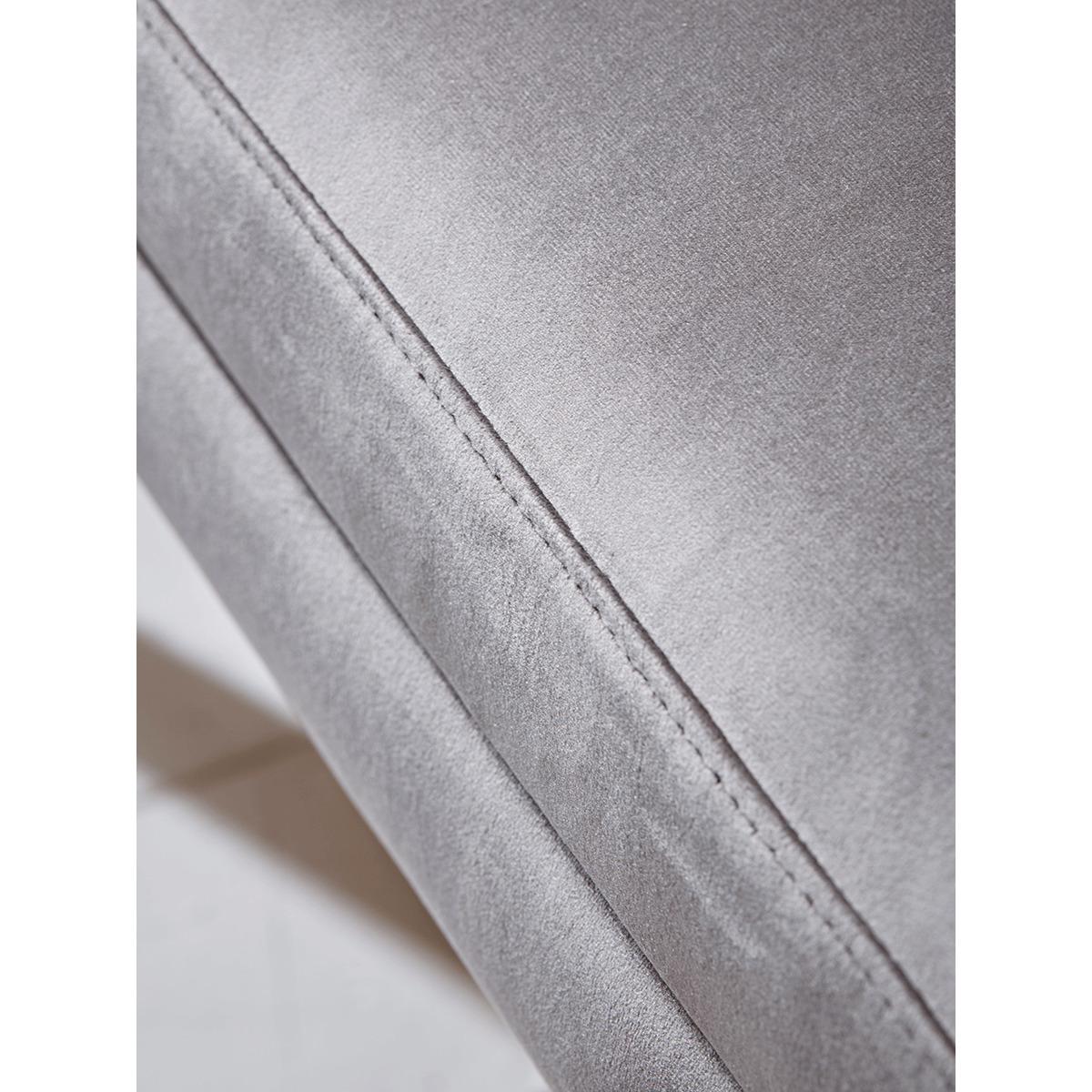 NEW Lisbet Occasional Sofa - Grey Velvet – image 4