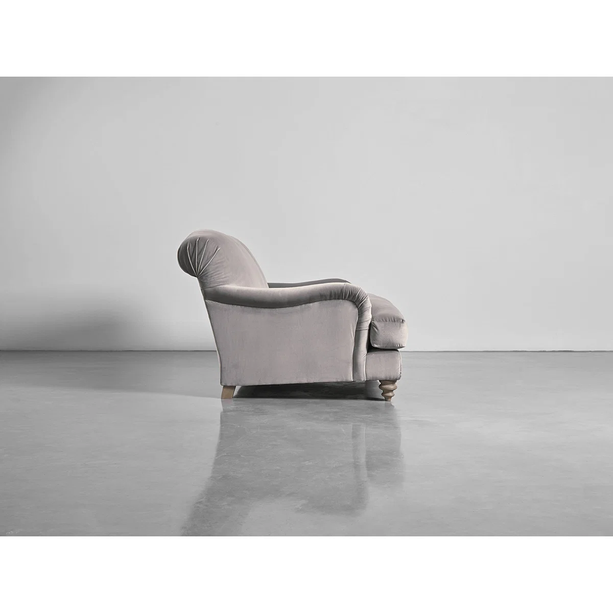 Cosy Midi Sofa Swedish Grey Cotton Velvet – image 2