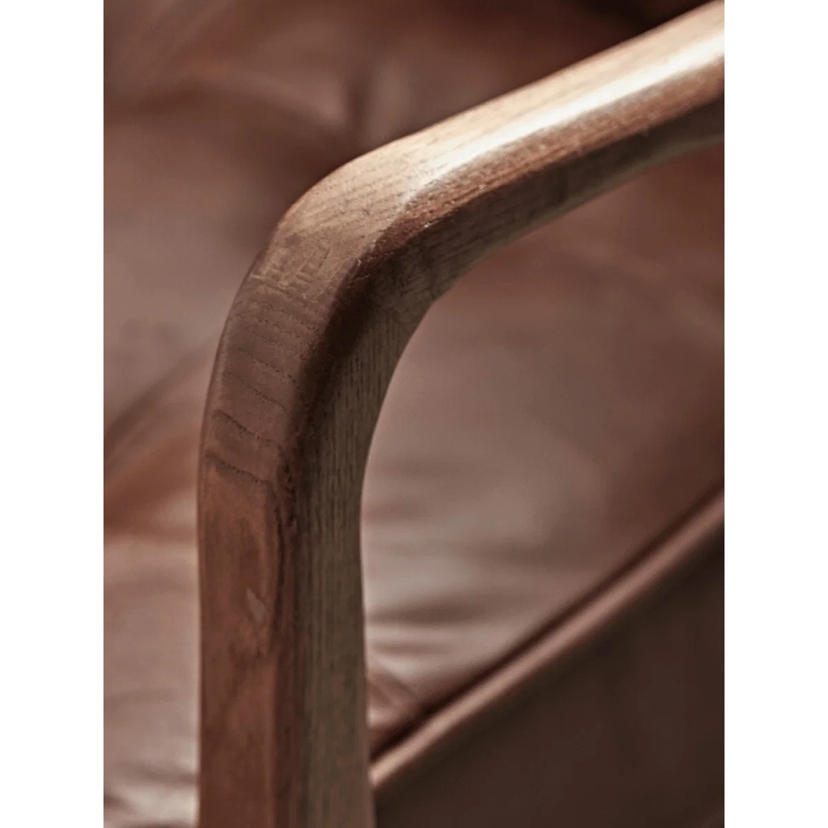 Mid Century Sofa - Leather – image 4