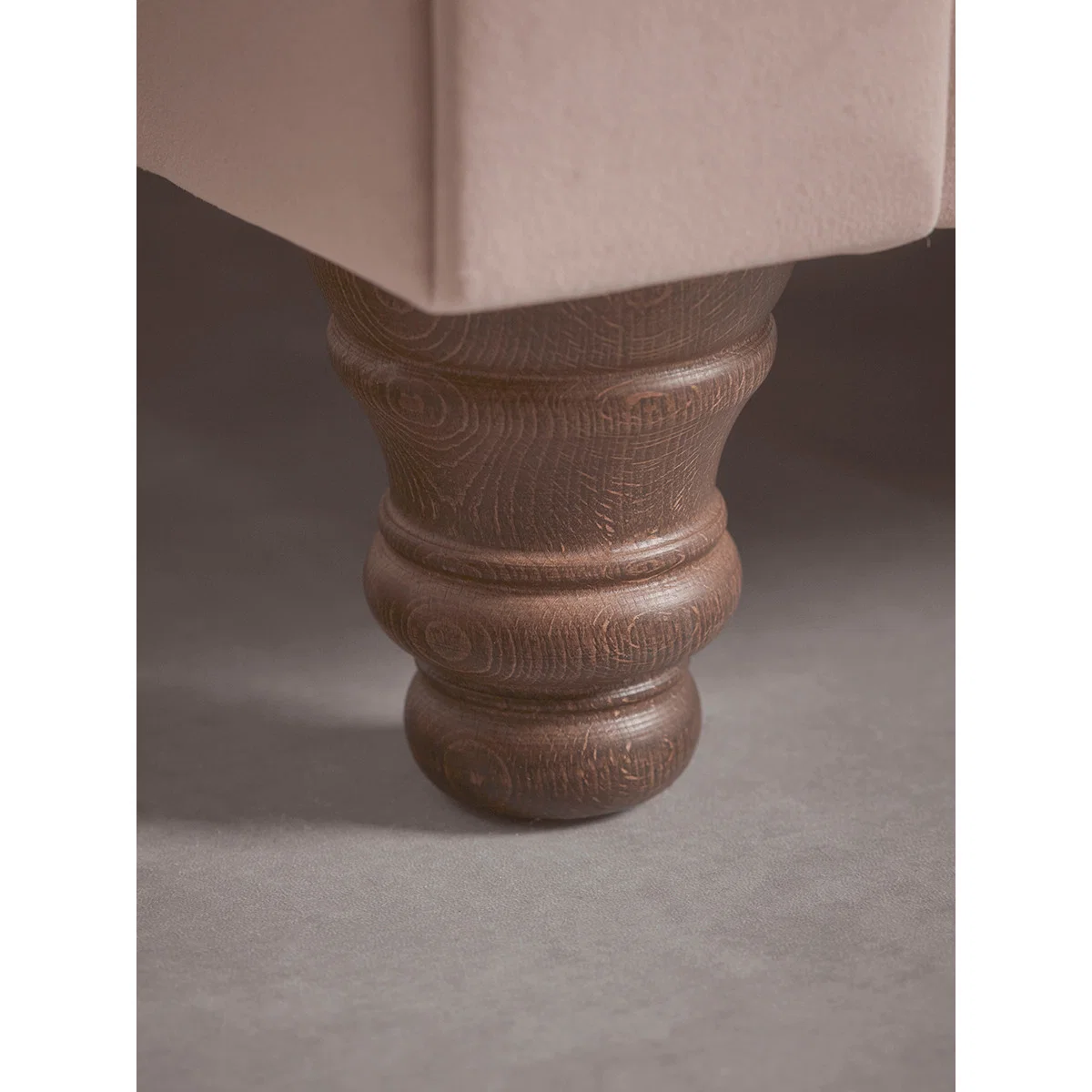NEW Layla Buttoned Sofa - Blush Velvet – image 4