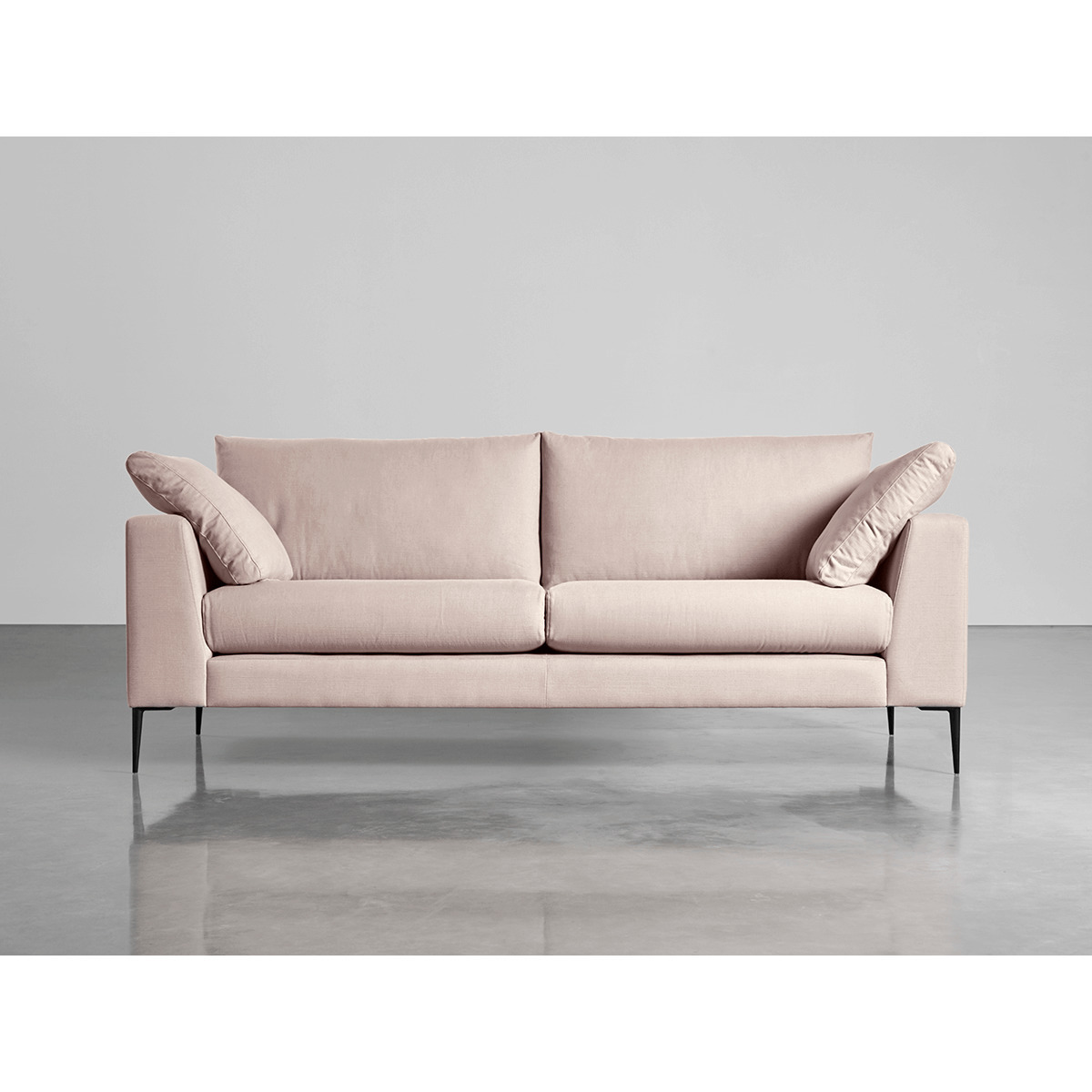 Milano Grand Sofa Mallow Linen Cotton Blend – image 1