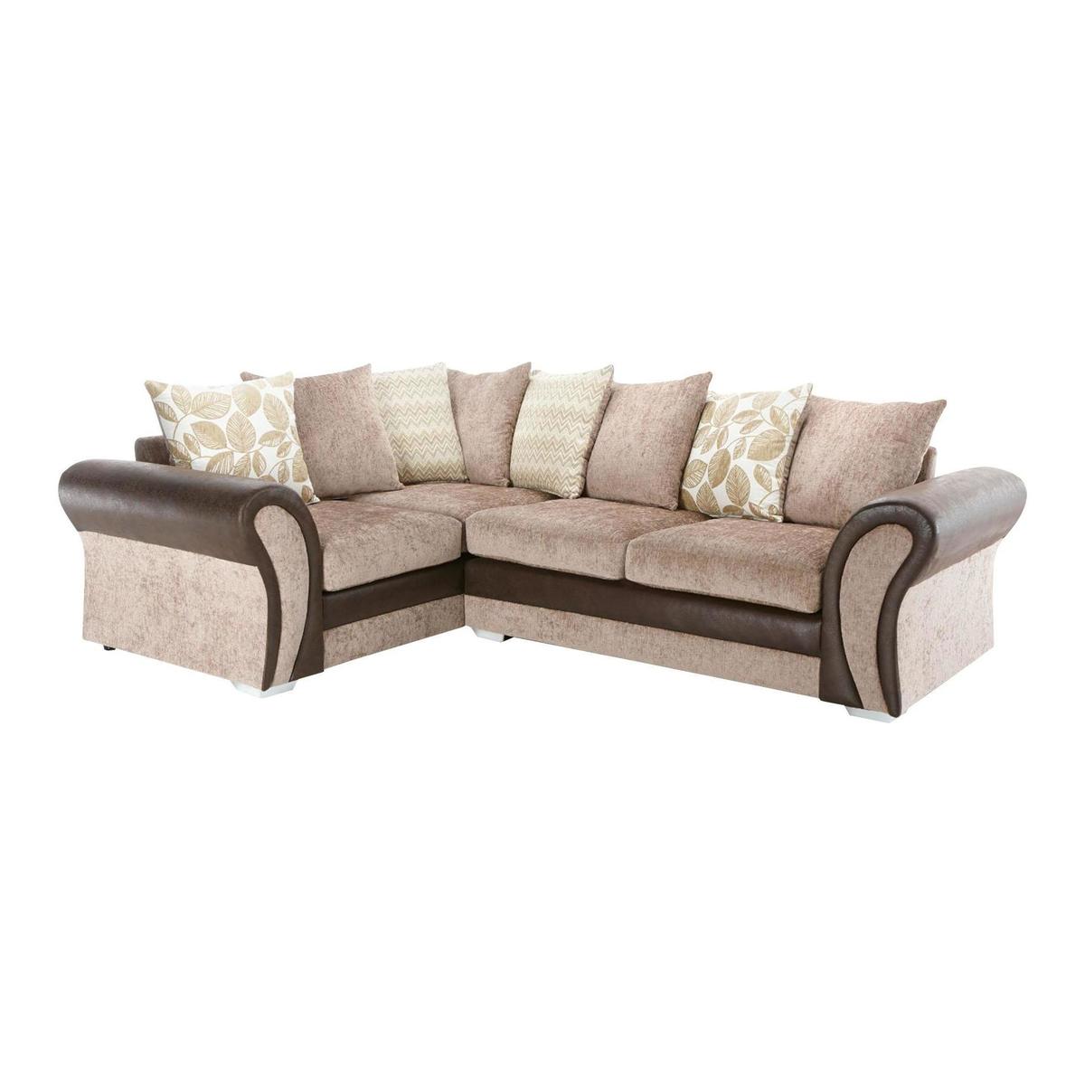 Scarlett Left Hand Corner Sofa Cream