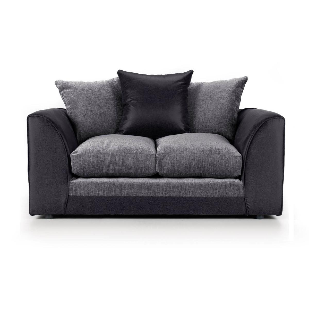 Denver 2 Seater Sofa Bed Brown And Beige – image 3