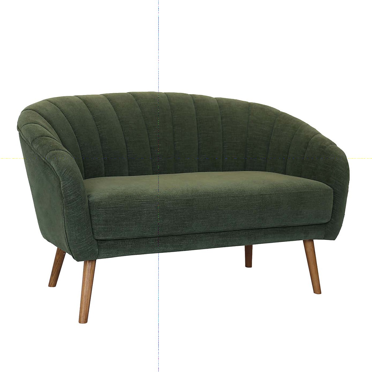 Romilly Chenille 2 Seater Sofa - Bottle Green Green – image 2