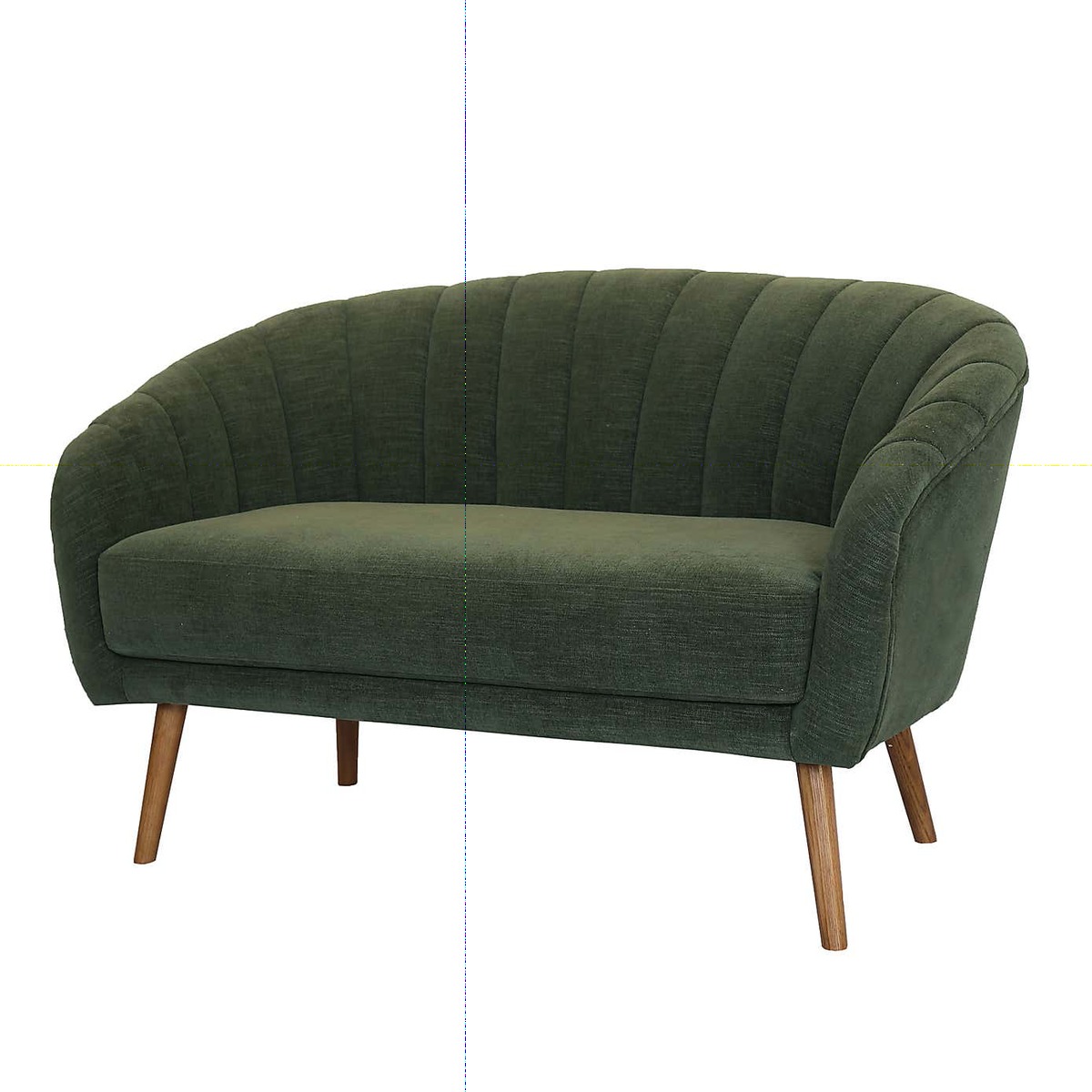 Romilly Chenille 2 Seater Sofa - Bottle Green Green – image 3