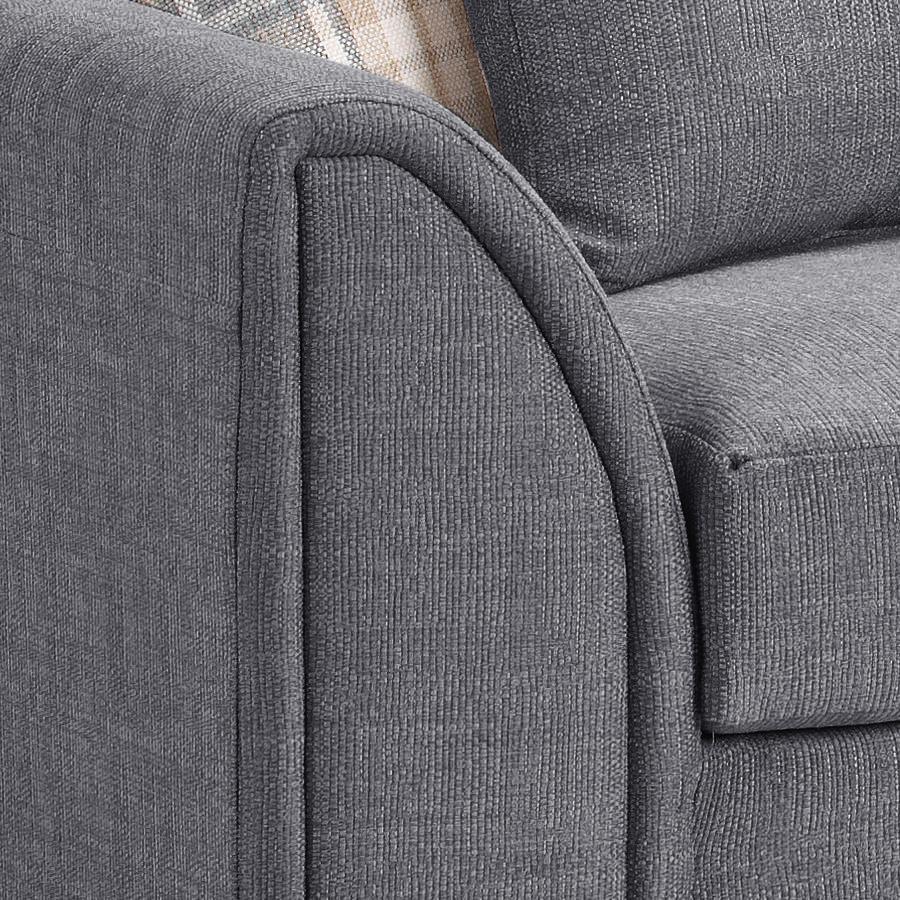 Nevada Fabric 3 Seater Sofabed Grey – image 4